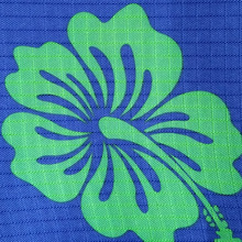 色丁印花彩色格子布印花发泡印花面料发泡pvc涂层详情18