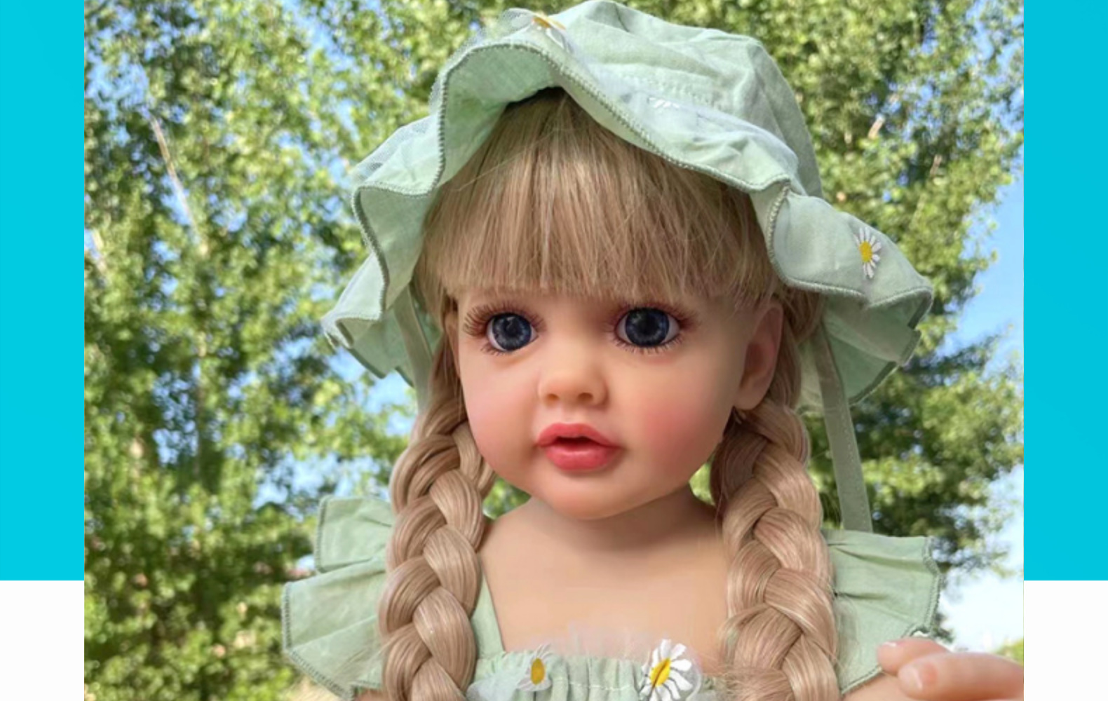 重生娃娃软搪胶仿真儿童女孩玩具陪伴洋娃娃跨境批发热销款槐兴123456详情3