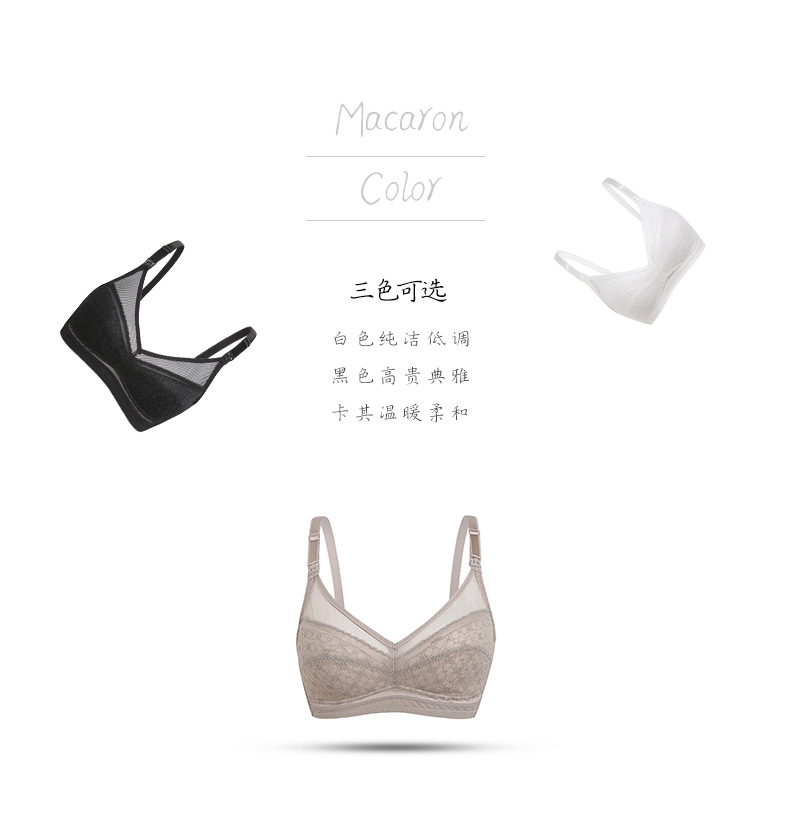 2024 Ultra-thin, pure cotton, comfortable and breathable lace-free bra for pregnant women to adjust the size of the bra and make the chest look smaller pic 12