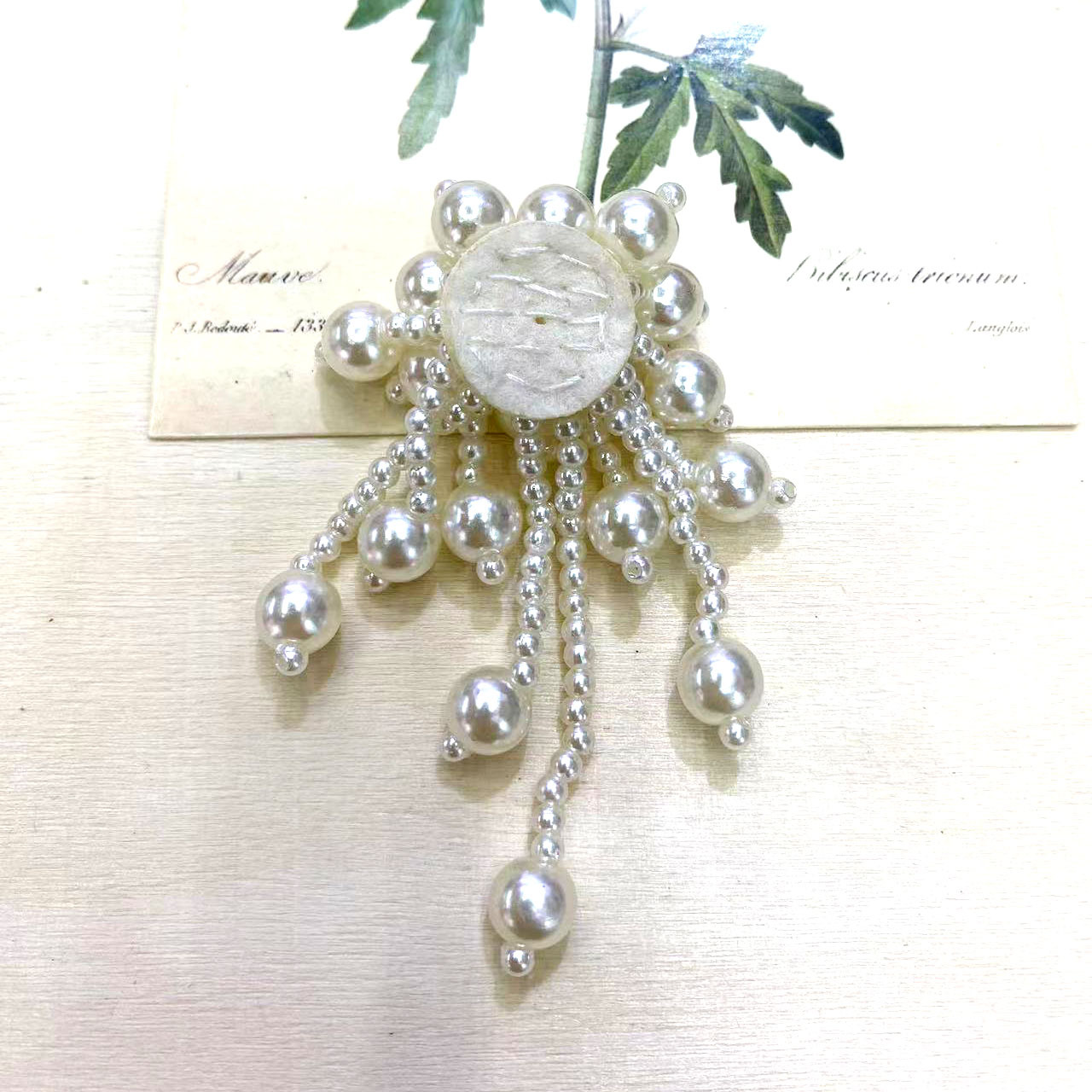 手工串珠辅料配件半成品材料胸针配件发饰头饰配件详情5