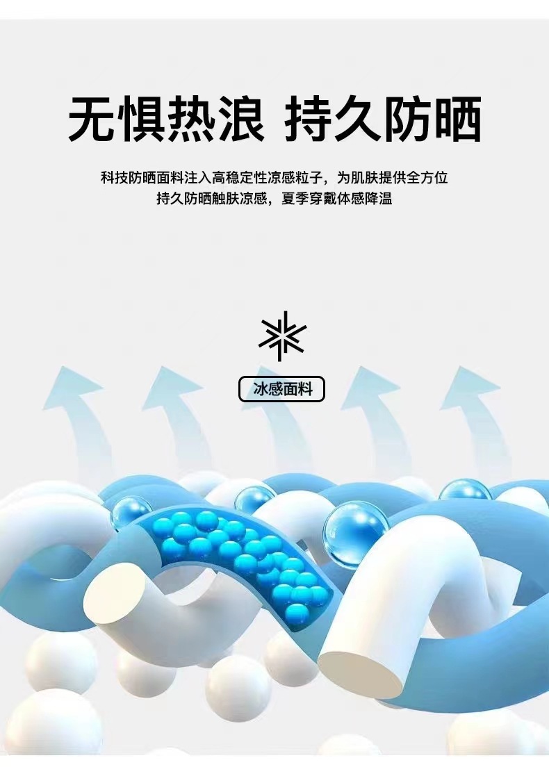 2024新款冰丝防晒衣女时尚夏季防紫外线薄款宽松透气高级感防晒服详情7