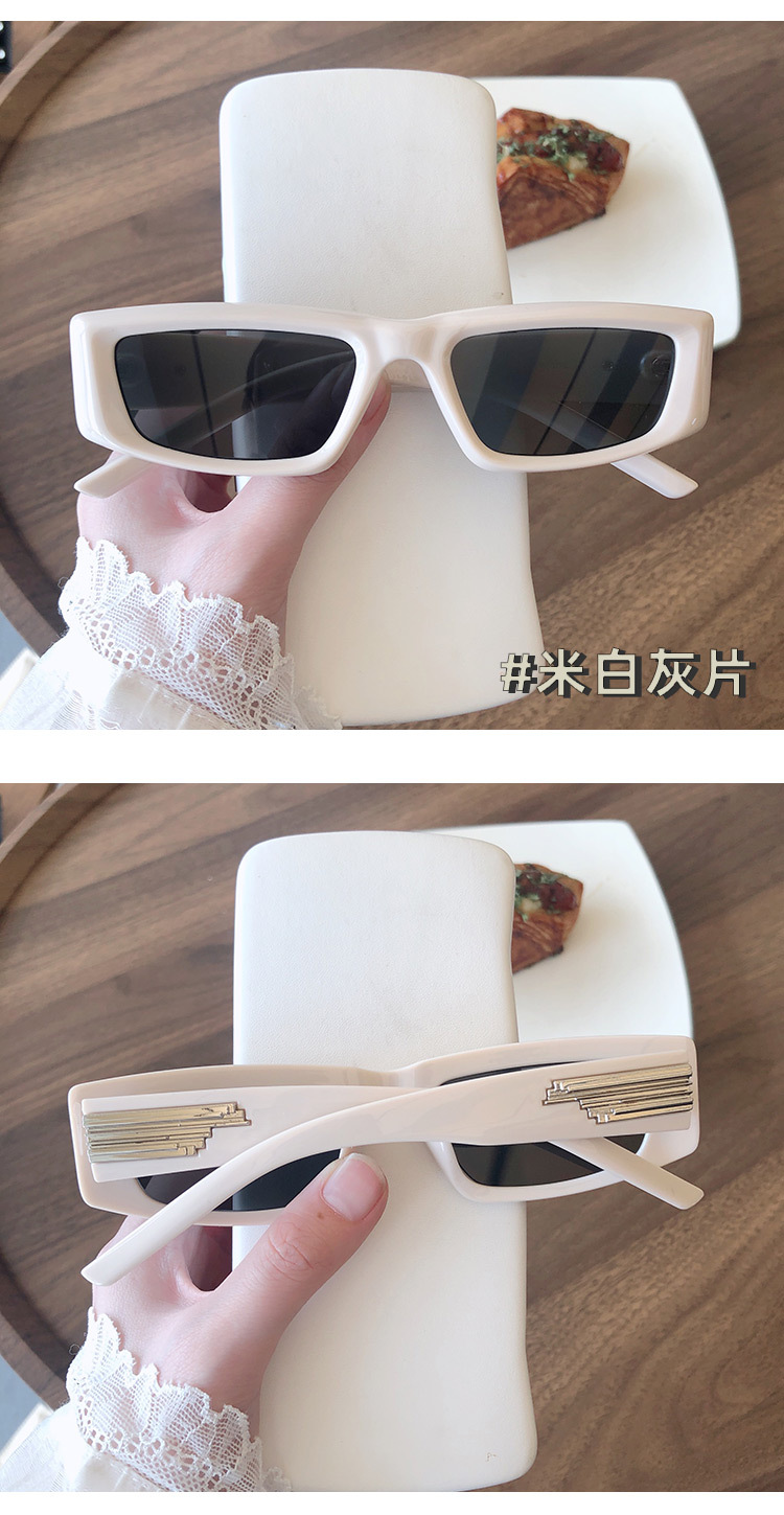 长方形时尚墨镜女抖音热门同款网红防紫外线太阳镜凹造型街拍潮流详情27
