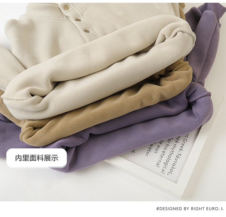 Boys' Olli-fleece hoodie autumn and winter collection, new children's clothing, baby thickened warm top, autumn trend pic 19