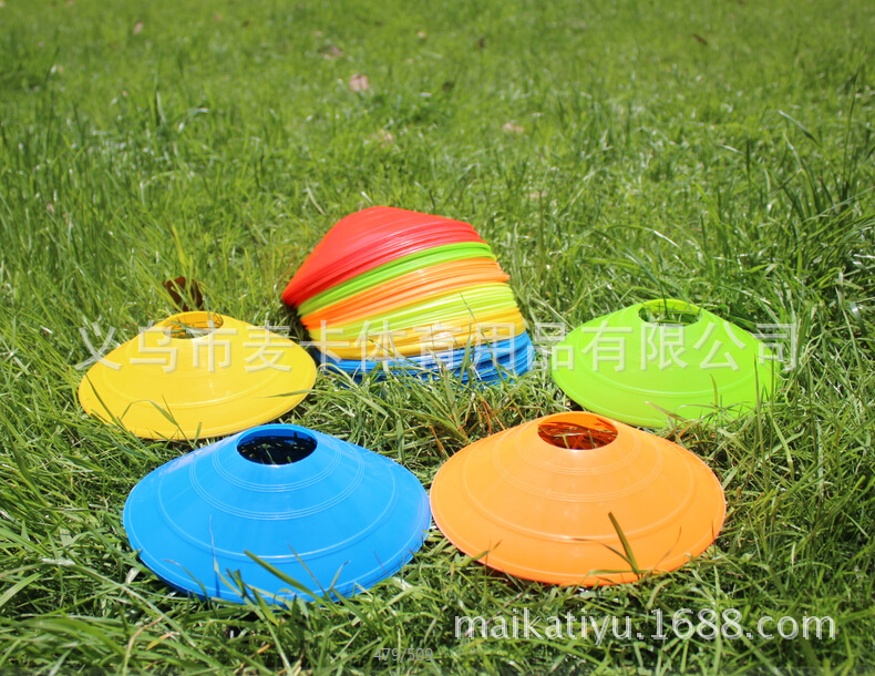 工厂批发标志碟 标志桶足球标志碟 22克标志盘 标志物 训练标志锥详情1