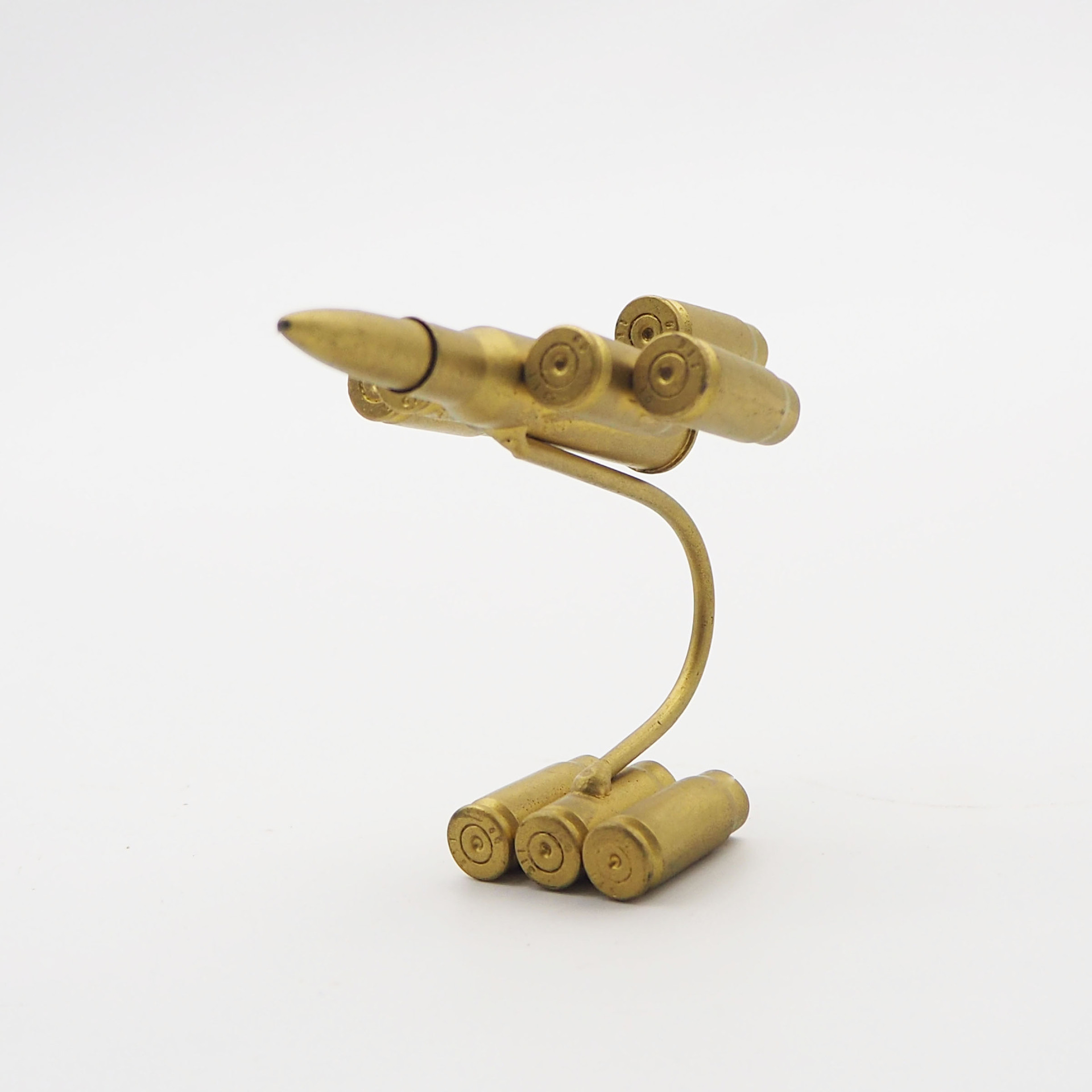 Wholesale of bullet case handicrafts, bullet case welding small aircraft, the smallest take-off small aircraft bullet case model ornaments pic 6