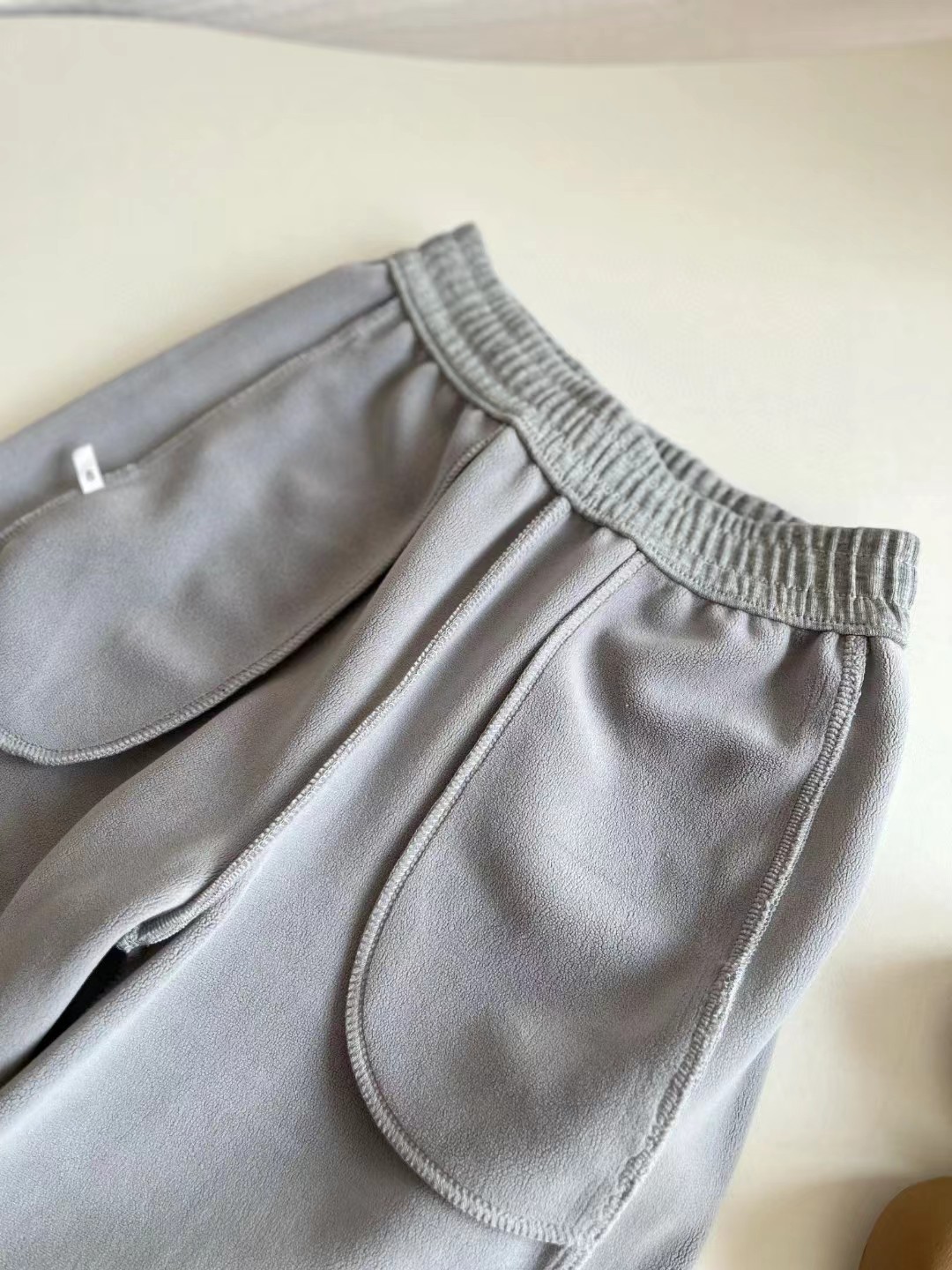 女装韩系高品质加厚高腰镰刀裤 显瘦百搭山本阔腿香蕉裤 代发详情21