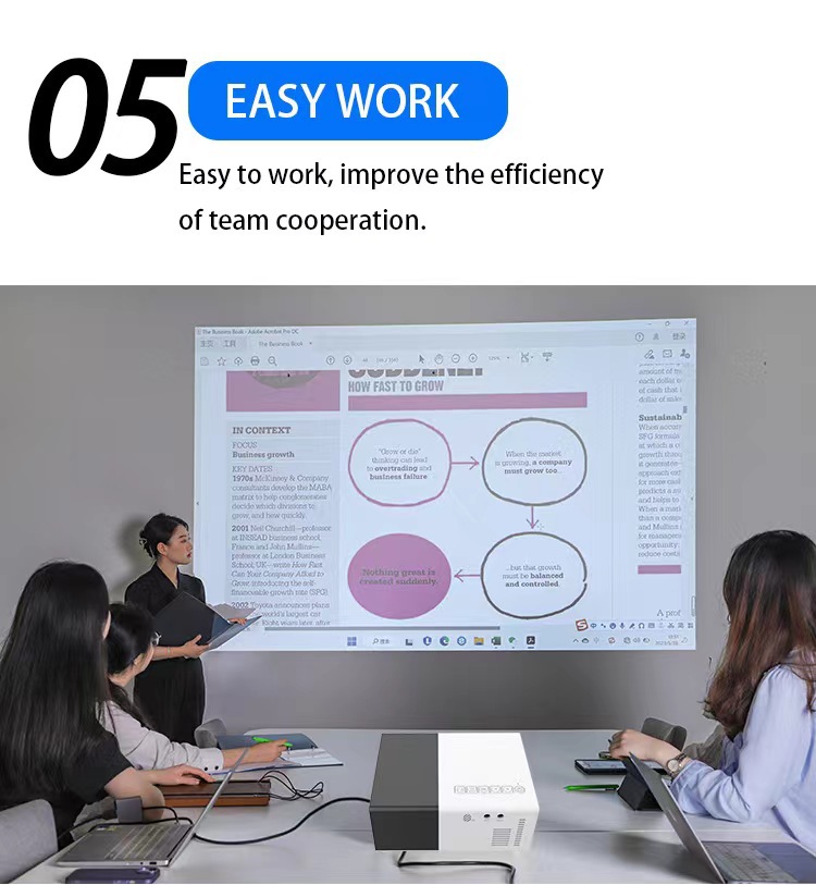 The new YG300MAX upgraded Q3 portable projector for cross-border e-commerce and the mini projector for foreign trade pic 11
