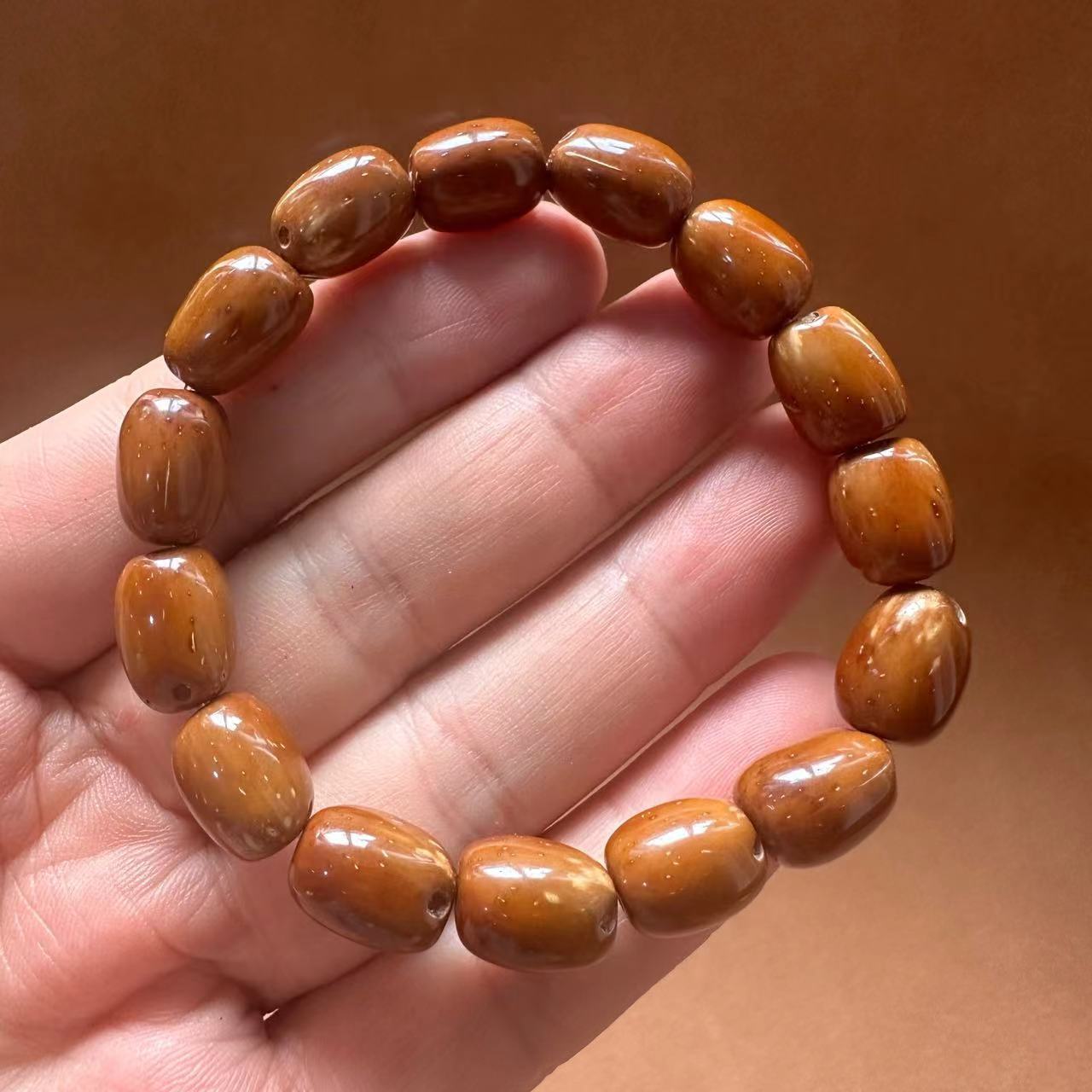 Purple Gold Rat Bracelet, Purple Gold wealth-attracting Rat Bodhi cultural Play bracelet, round and polished easy plate cultural play Buddhist prayer beads manufacturer wholesale pic 14