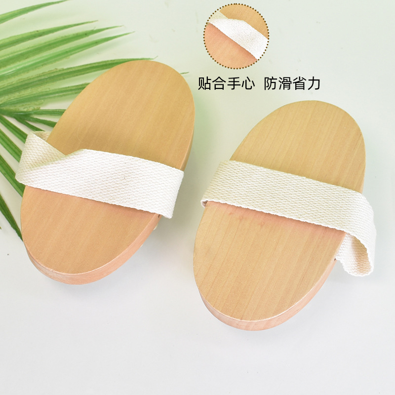 工厂直销实木气囊梳头部经络刷精油穴位按摩器气垫经络按摩刷全身详情6