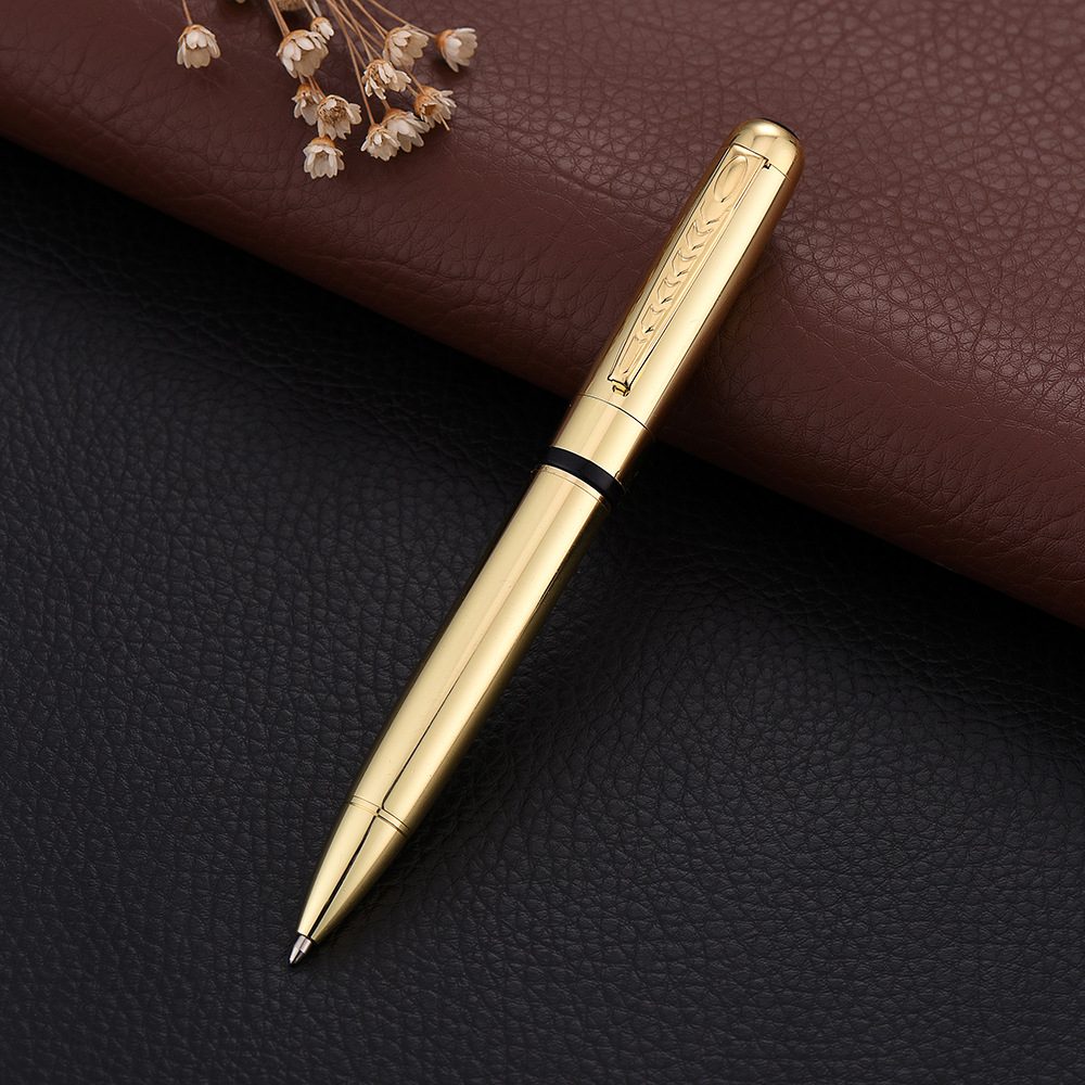 Stainless steel ballpoint pens, corporate year-end party gifts, pen production, company LOGO wholesale in stock pic 6