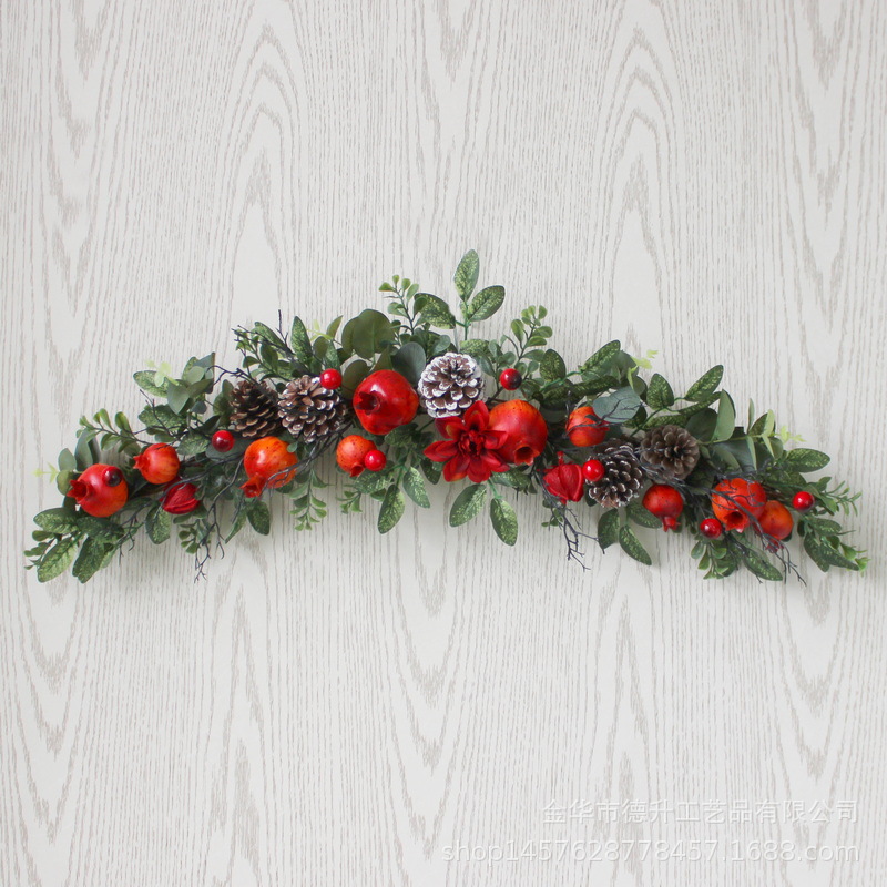 New home decoration with simulated pomegranate doors, wall hangings, festive new home decorations, hotel scene arrangement ornaments pic 8