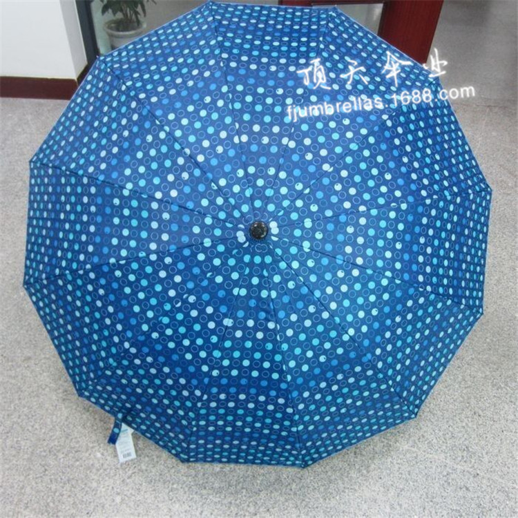 Customized 12K patterned Scottish checkered polka dot straight bone umbrellas for both domestic and foreign trade, Fujian Jinjiang umbrellas pic 18