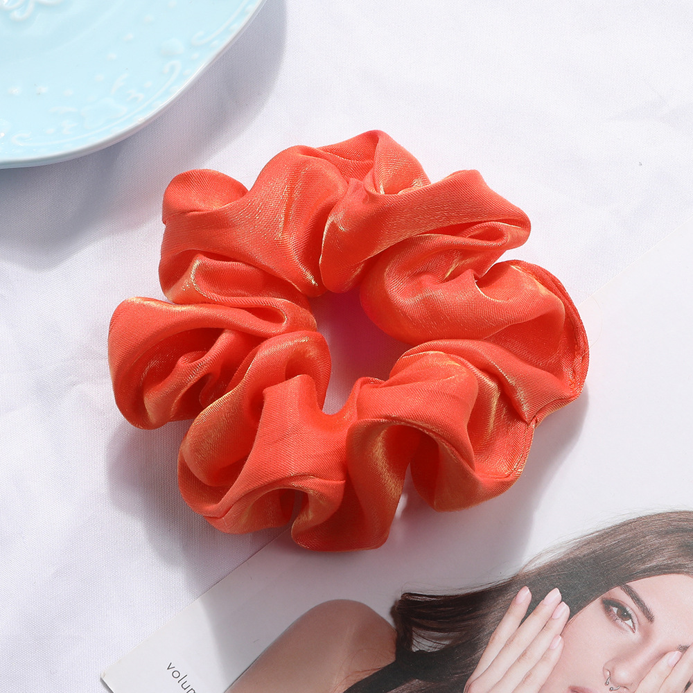 Qiyue Simple Large Intestine Hair Tie ins High-end Style Hair Tie Tie Ponytail Large Intestine Hair Tie Wholesale pic 52