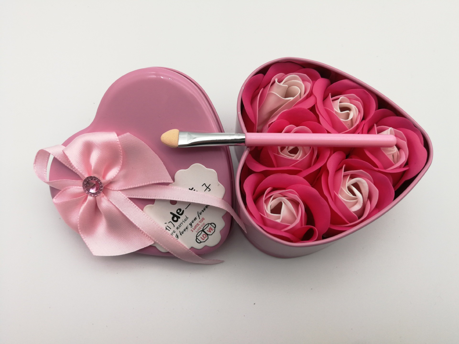 Soft-bristled portable five-stick makeup brush set, blush brush, eyeshadow brush, complete set of makeup brushes pic 8