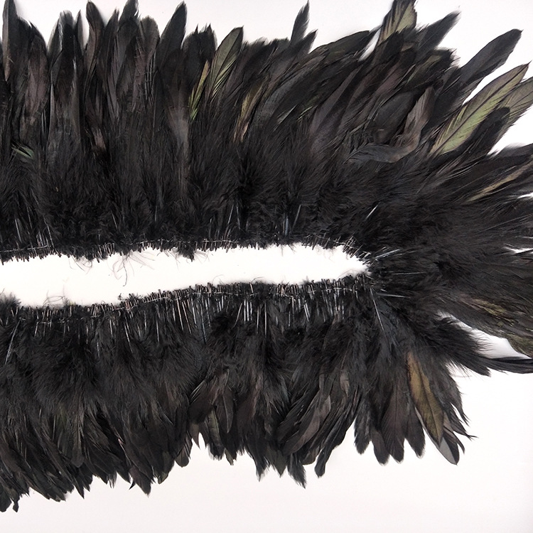 Colorful Feather 5-7 Ziyong Colorful Chicken Feather DIY Mask, Cat Toy Stick toy accessory Feather toy pic 31