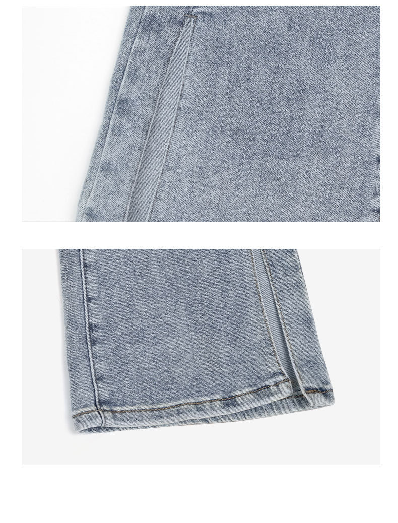 2023 Bojun Spring New high-end women's Fashion pants from Europe and America, women's quality loose jeans, women's distribution pic 9