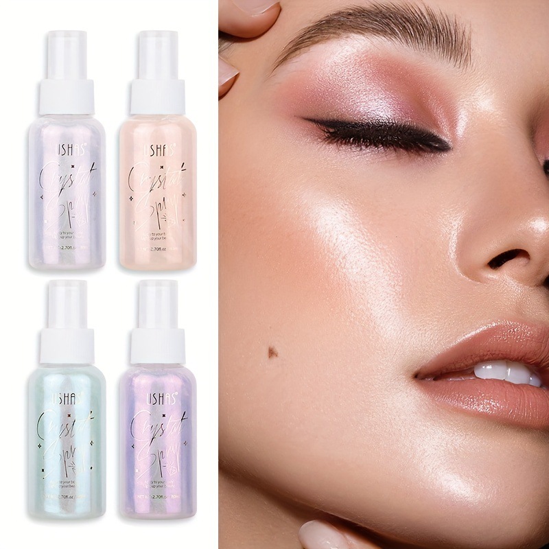 USHAS Cross-border Amazon bestseller Sulfur Light Brightening Makeup Setting Spray Brightening Moisturizing Liquid Contouring pic 4