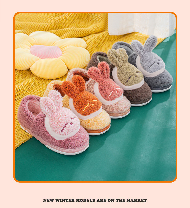2021 nuevo interior zapatillas de algodón zapatos de invierno suela antideslizante pariente peluche bolsa térmica talón zapatillas de algodón mujeres invierno pic 16