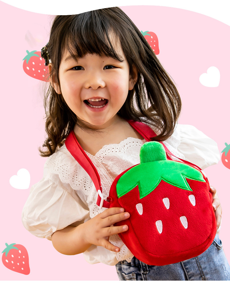 春季新款儿童单肩包休闲水果系列斜挎包个性时尚卡通款小清新包包详情18