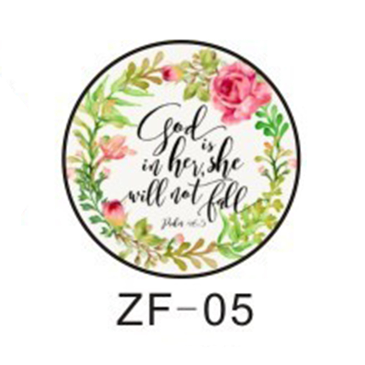 时光宝石水晶玻璃花环励志系列亚马逊diy饰品配件英文图案徽章详情10