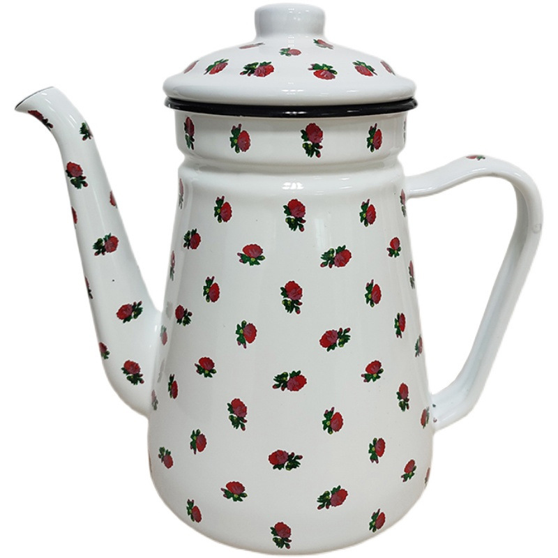 Direct sales of enamel water kettles, teapots and seasoning kettles in various colors available for home and kitchen use pic 5