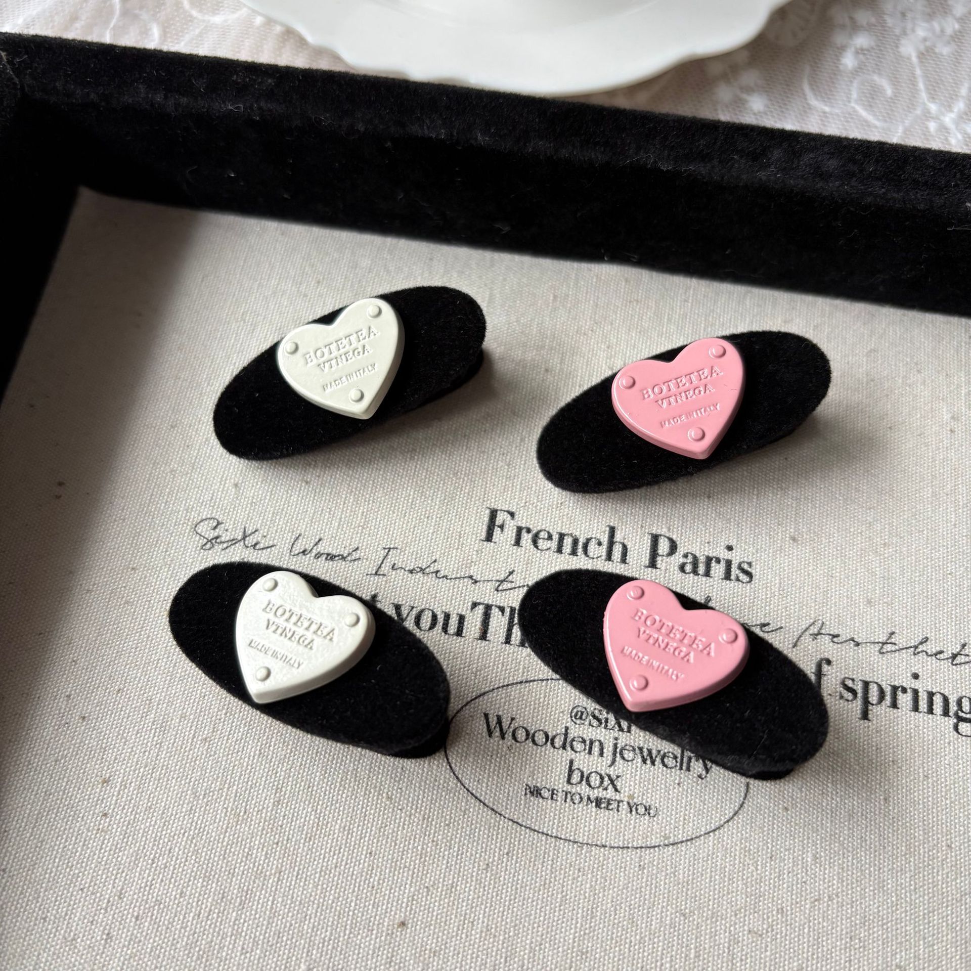 Spring new solid-color satin hair band for women, high head pressure headband, high-end and light luxury hair tie and hairpin headwear pic 6