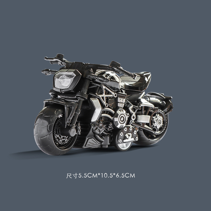 抖音网红跨境儿童玩具男孩合金仿真摩托车玩具车摆件地摊玩具批发详情5