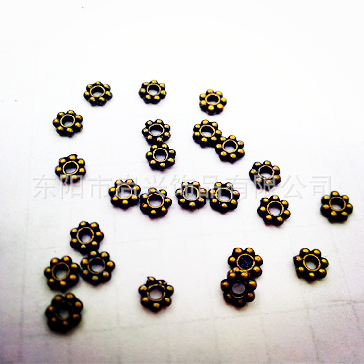Factory direct sales of jewelry accessories: 6MM spacer, universal spacer for jewelry and clothing pic 8