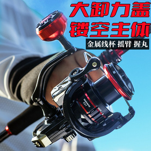 金属路亚纺车轮双握丸微物浅杯渔轮斯泰拉小高尔夫渔线轮鱼轮批发详情1