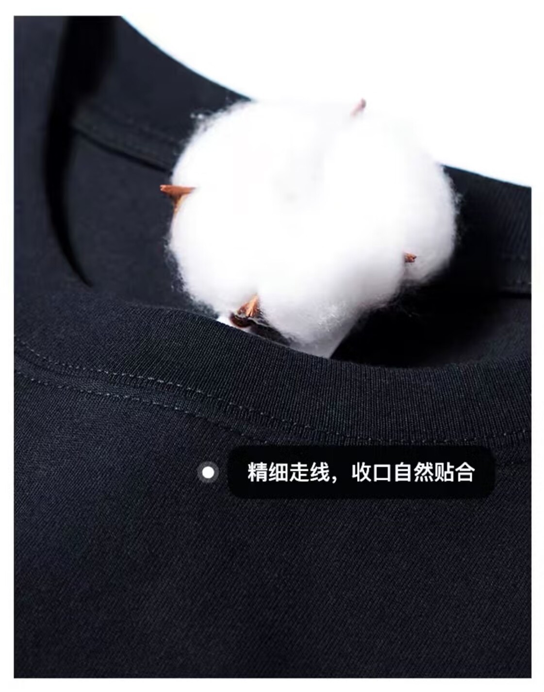 男士t恤短袖夏季宽松200g重磅纯棉港风潮牌百搭潮流男生半袖衣服详情6