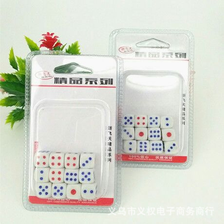Mahjong dice, acrylic number sieve, bar KTV dice, nightclub chess and card entertainment dice, 2-yuan supply pic 7