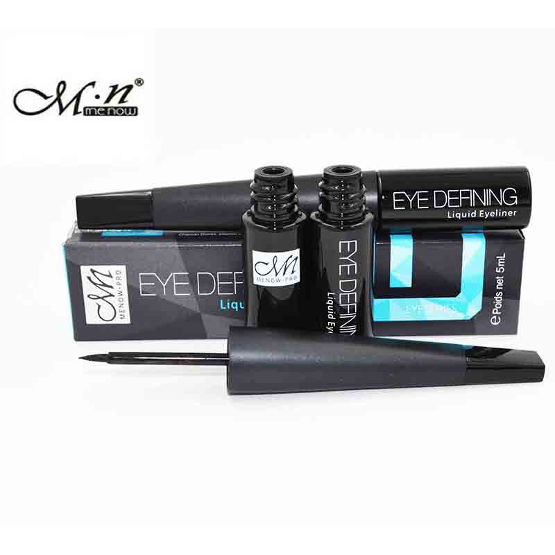 Meno waterproof, non-smudging, smooth and flowing eyeliner liquid, quick-drying makeup, long-lasting waterproof, easy to remove eyeliner pen pic 3
