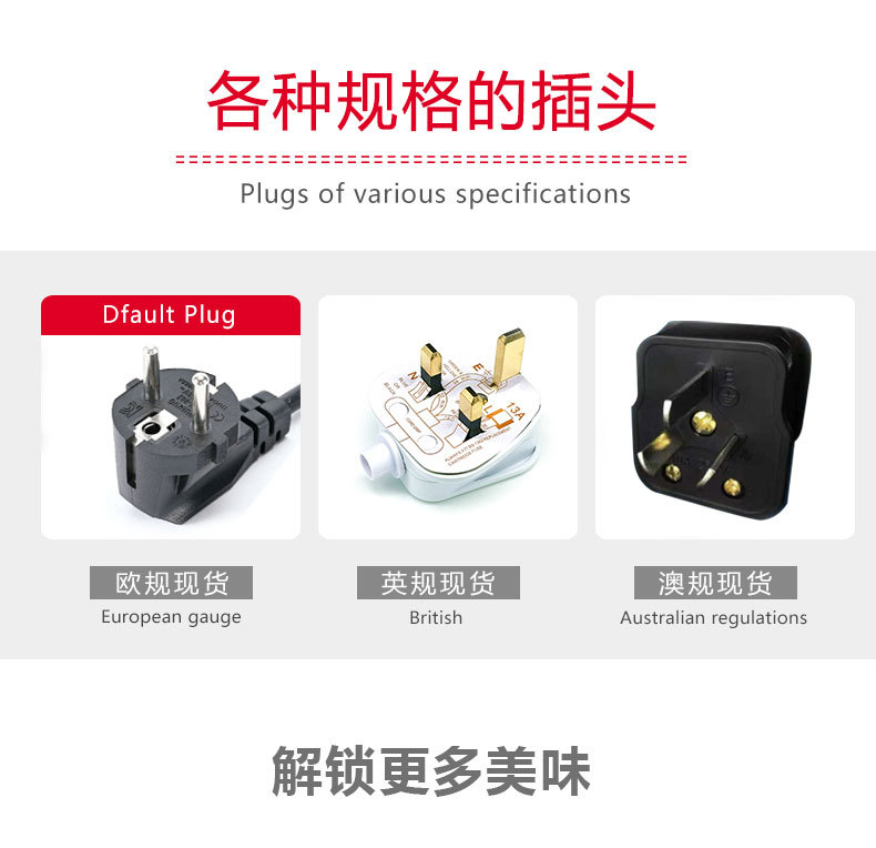 Cross-border SOKANY510 Household double-sided heating waffle machine, egg roll machine, egg waffle muffin machine, cake machine pic 8