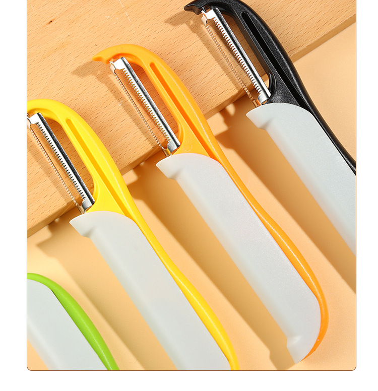 不锈钢双头刨多功能瓜刨水果削皮器二合一水果土豆削皮刀详情12