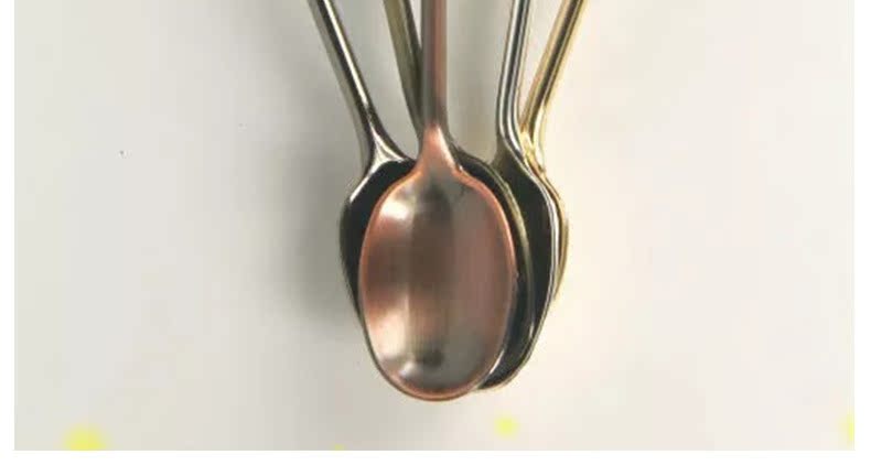 Super sweet and colorful small round bead spoon, cake spoon, ice cream spoon/coffee spoon (JY13), creative tableware decoration spoon, stainless steel coffee stirring spoon, ice cream spoon, spoon, dinner spoon pic 31