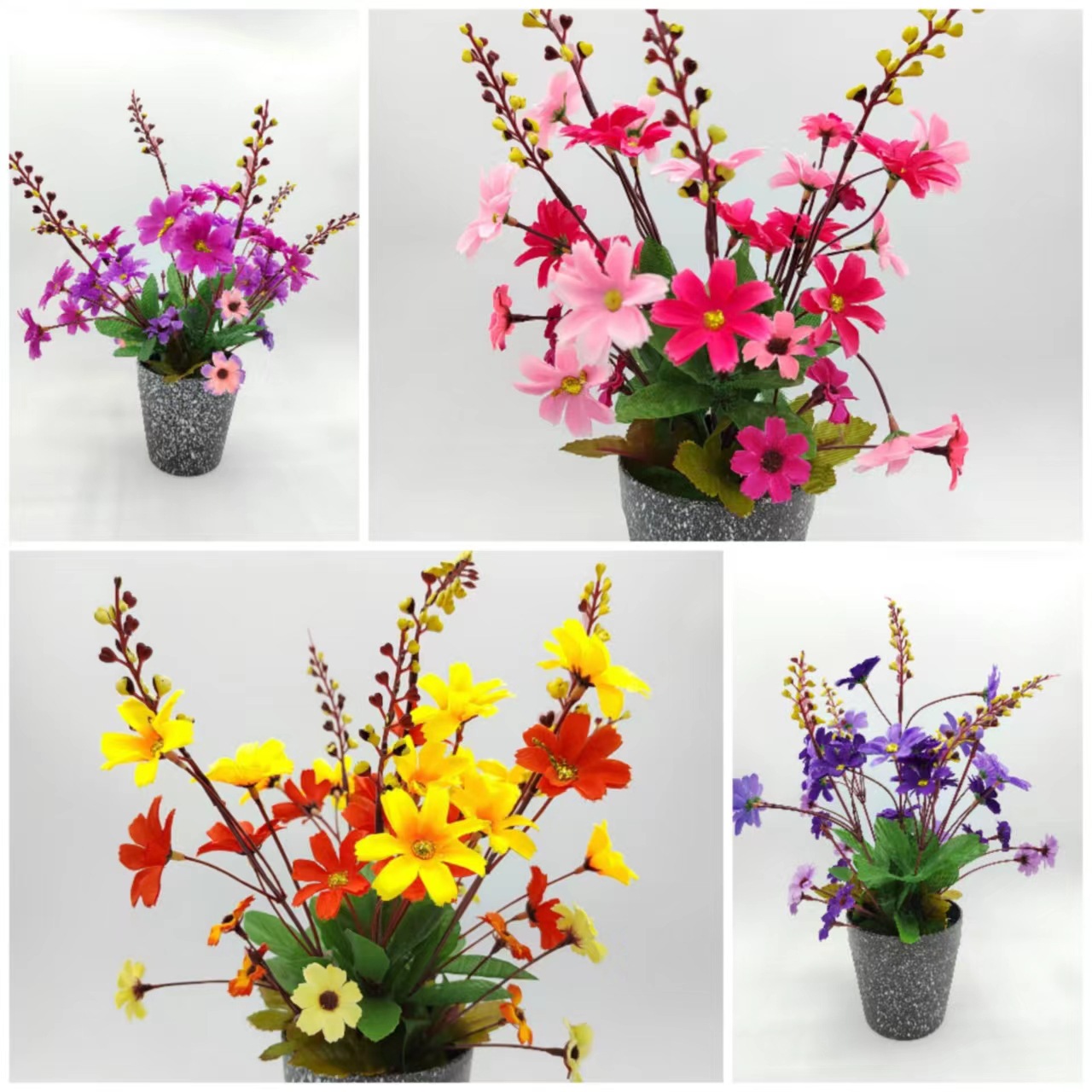 Hongsheng Simulation Craft Mini Simulation potted Plants for indoor decoration simulation bonsai pic 6