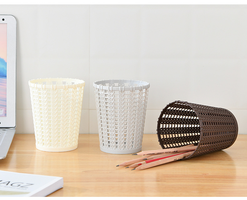 无盖垃圾桶客厅杂物收纳清洁桶 创意迷你桌面垃圾桶家用厨房书桌详情11