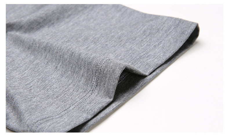 A new short-sleeved T-shirt for men made of mulberry silk in summer, with a round neck and solid color. It is a simple and thin Korean-style trendy base layer made of silk pic 51