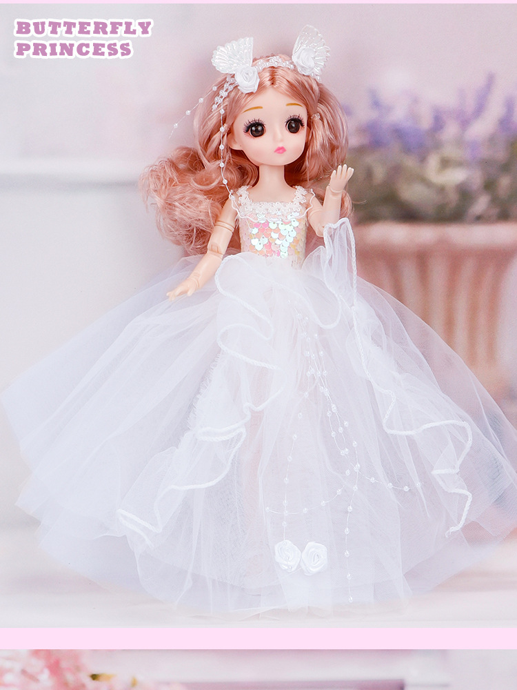 32cm纱裙仿真女孩洋娃娃儿童公主玩具61培训机构小礼物生日礼品详情3