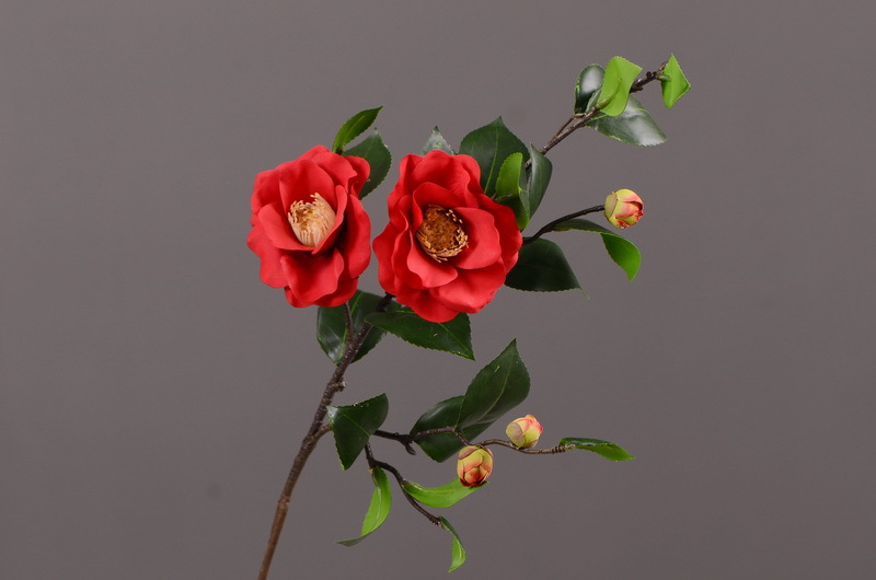 High-end artificial camellia wholesale from the original factory, ins home, hotel, banquet table flowers, cross-border pic 16