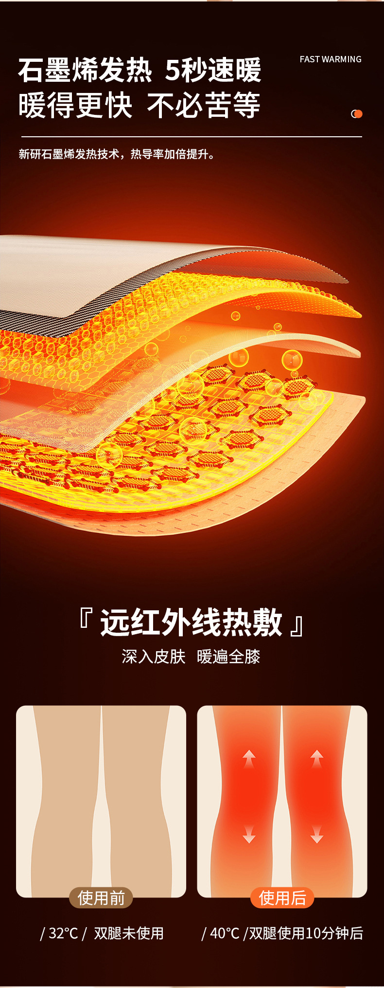 按摩发热护膝老寒腿智能保暖电热款关节热敷疼痛缓解暖膝盖按摩仪详情5