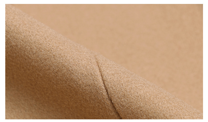 High-end woolen coat for women, mid-length, 2021 autumn/winter new style, fashionable and elegant, a slimming and form-fitting woolen coat for socialite pic 43