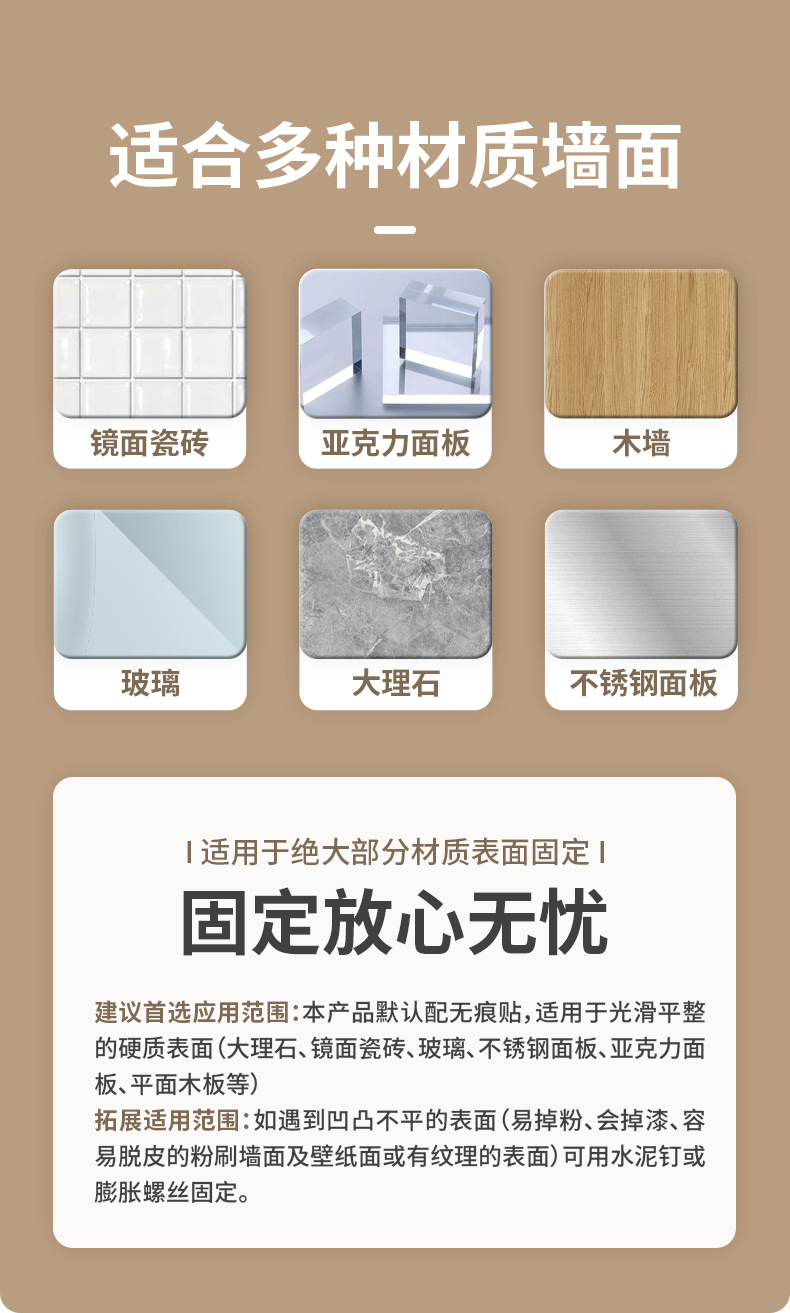 No need for drilling, home perforated board wall-mounted wardrobe, pull-out underwear and socks DIY storage rack, storage box, storage rack pic 10