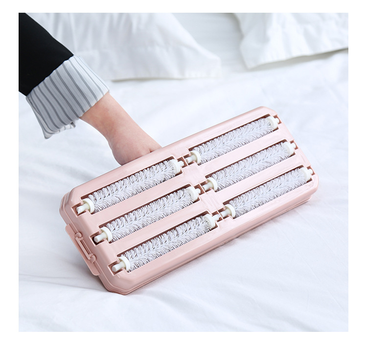 Handless dust removal brush, carpet vacuum cleaner, electrostatic brush, clothing cleaning brush wholesale, bed sheet, quilt, sofa bristle roller pic 14