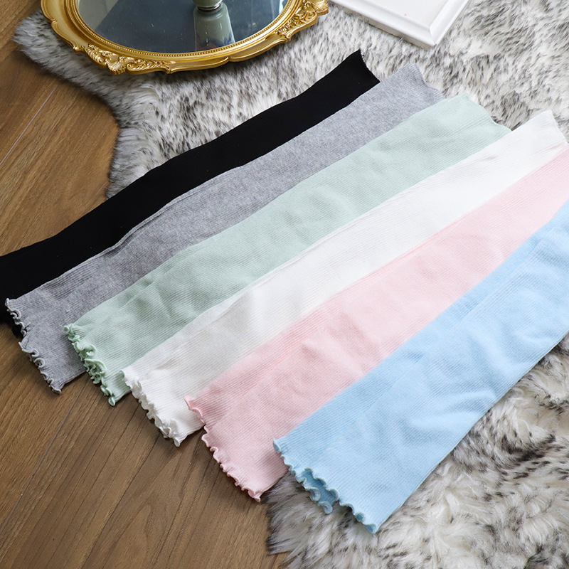 新春夏秋季韩国东大门亮银丝洋气丝袜中筒条纹长袜堆堆袜INS潮袜详情3