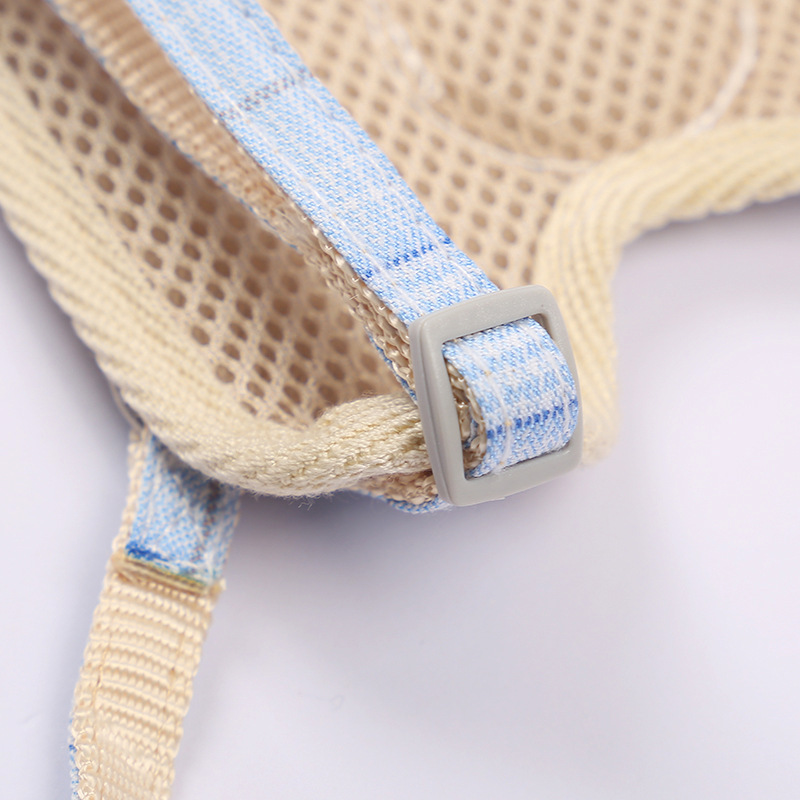 Wholesale of cartoon cute cat I-shaped chest and back straps, durable pet leashes, pure cotton webbing cat chains pic 17