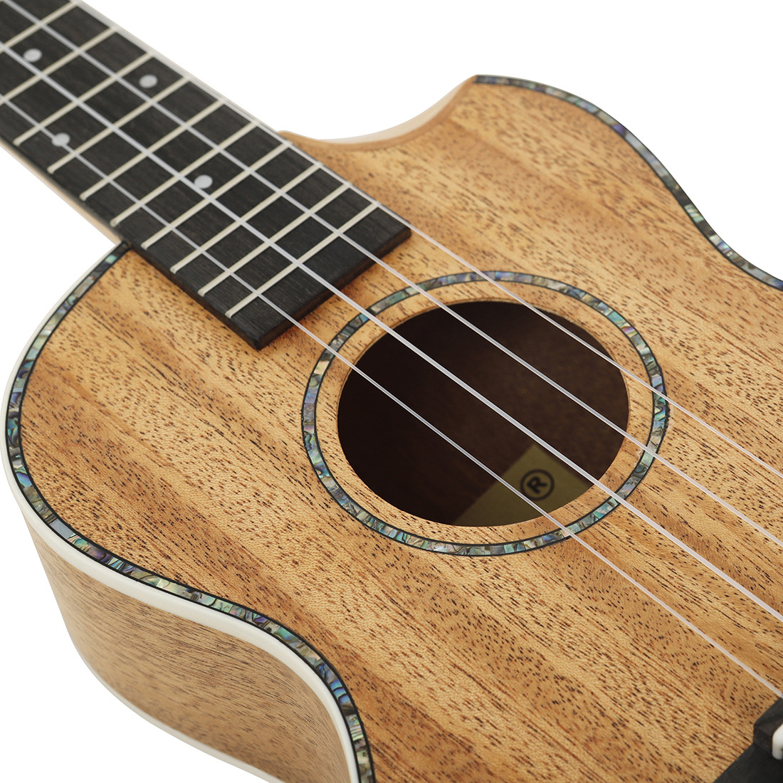 IRIN26寸尤克里里全桃花芯木单板乌克丽丽护臂款儿童初学小吉他详情17