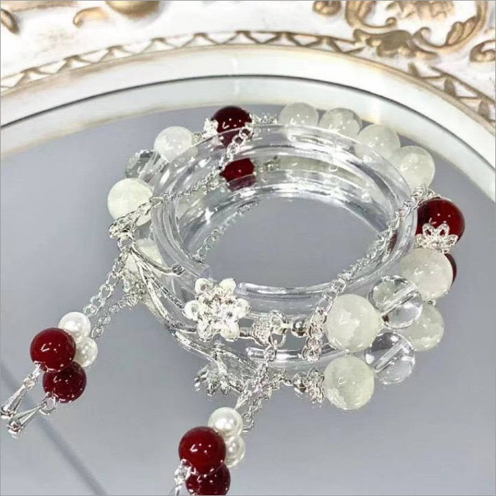 手链水晶手链流苏串珠手链小众设计个性百搭高颜值女款手链详情22