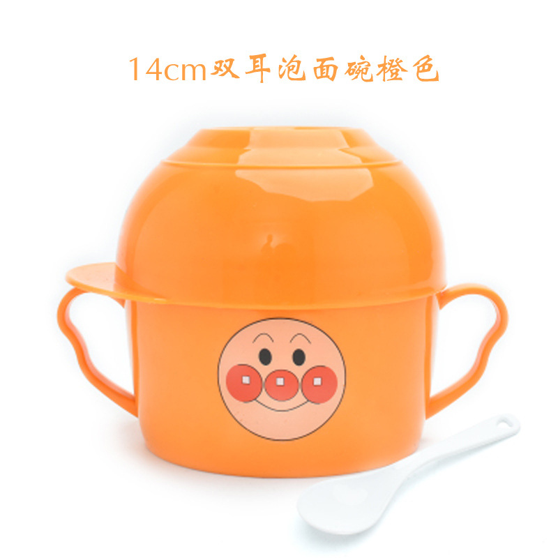 不锈钢快餐杯泡面杯带盖卡通日式泡面碗学生饭盒便当盒提锅详情51