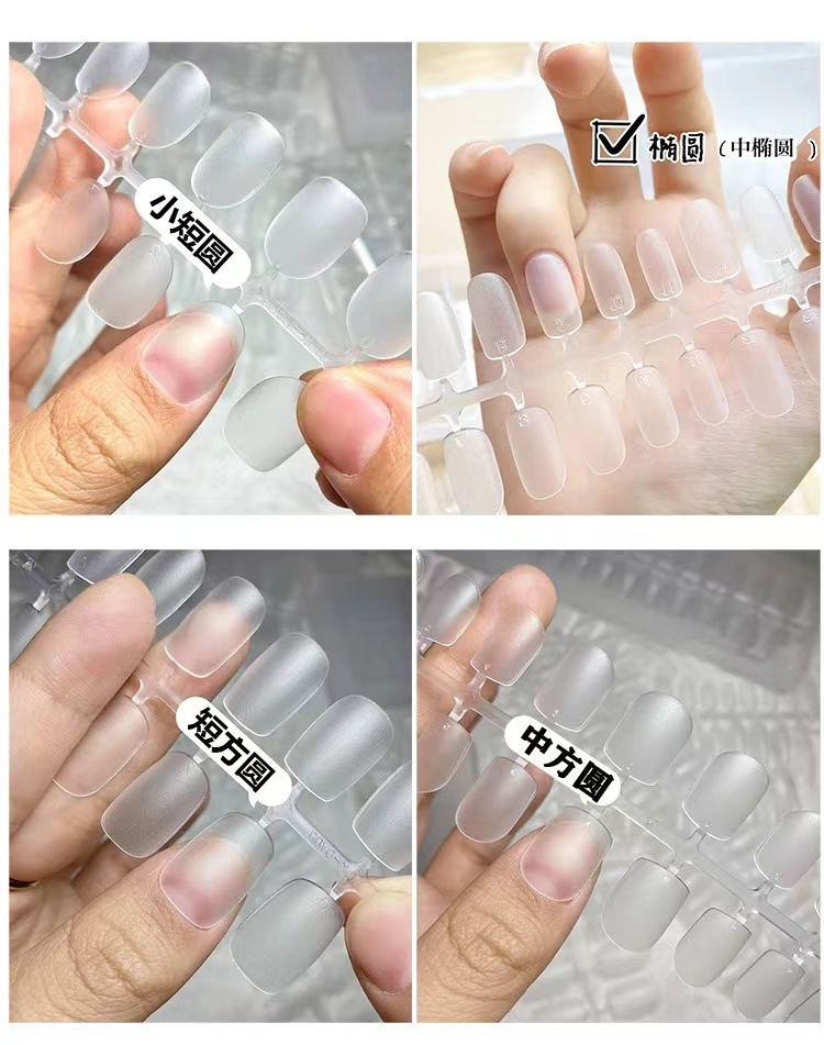 Street encounter size nail strips, special nail art pieces for wearing nails, false nails, wearable full stickers, nail salon size nail stickers pic 3
